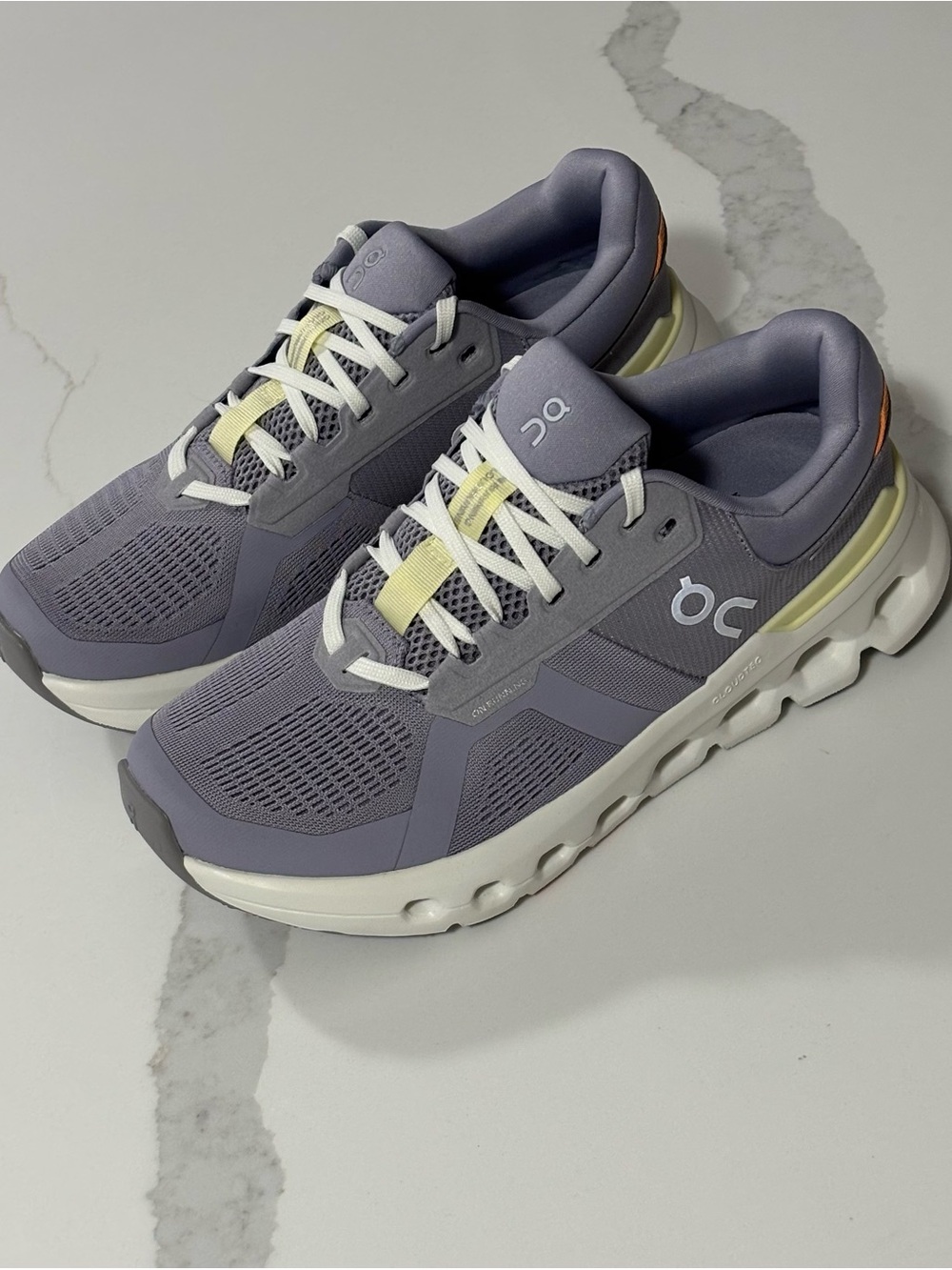 ON Cloudrunner 2 Women's Athletic Shoes Lilac/Ivory - Picture 3 of 6